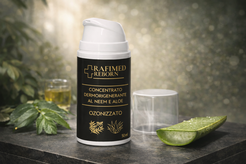 CONCENTRATO DERMORIGENERANTE AL NEEM E ALOE OZONIZZATO