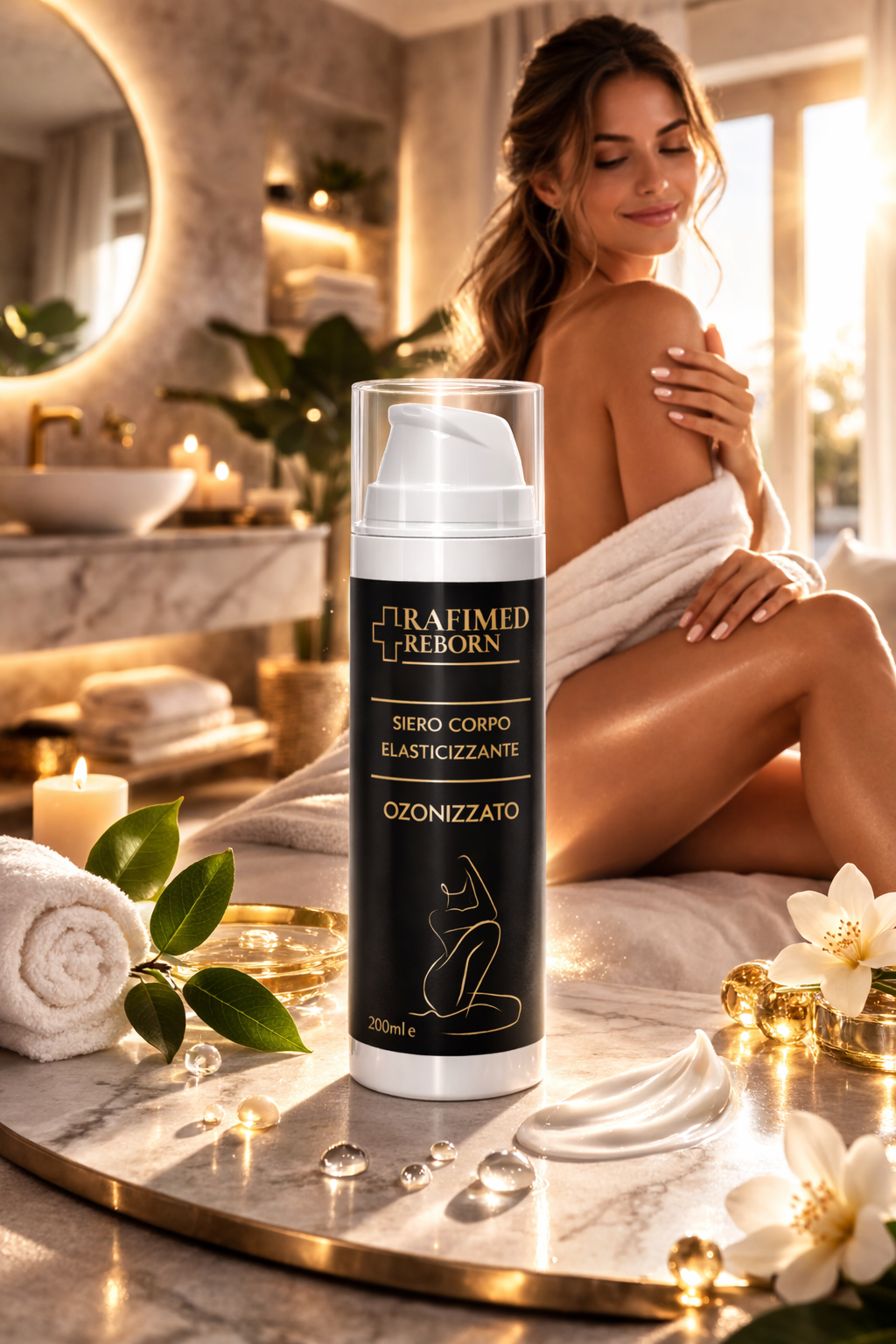 SIERO CORPO ELASTICIZZANTE OZONIZZATO