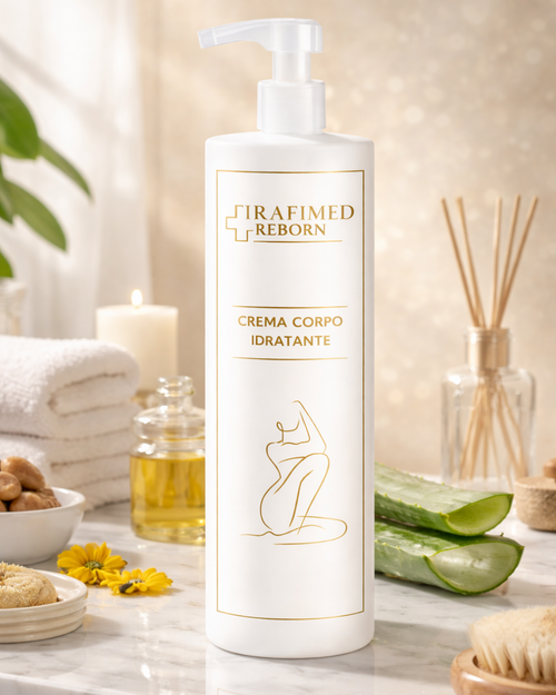 Crema Corpo Idratante Naturale Rafimed — nutrimento profondo pelle secca