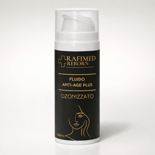 Fluido Anti-Age Plus Ozonizzato Rafimed — risultati trattamento pelle matura