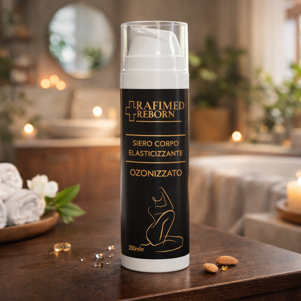 Siero Corpo Elasticizzante Ozonizzato Rafimed — rassodante naturale pelle rilassata