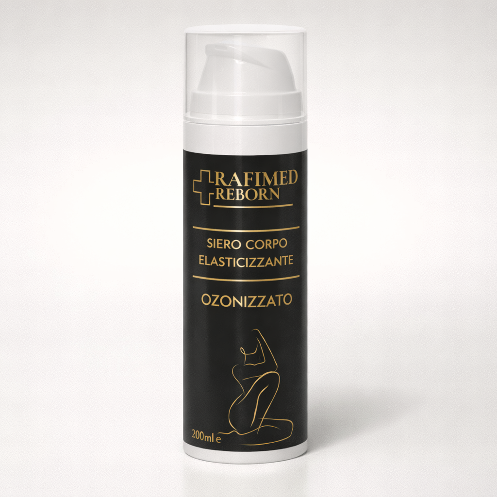 Siero Corpo Elasticizzante Ozonizzato Rafimed — texture leggera assorbimento rapido